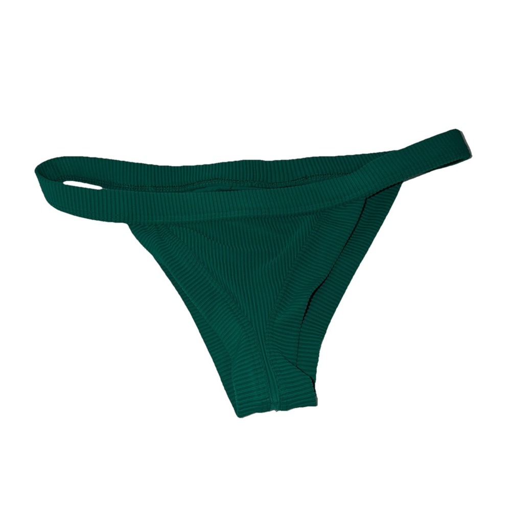 Women's Frankie's Swim Bottom Green Large L Bikini Swimsuit‎